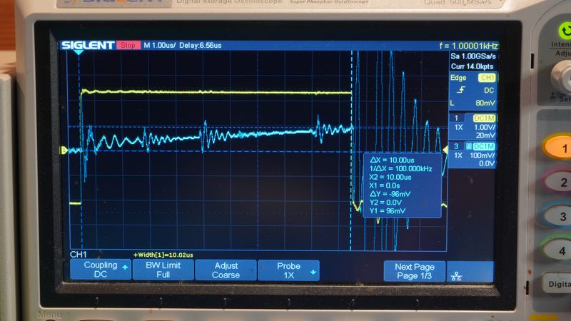 Измерение тока на шунте