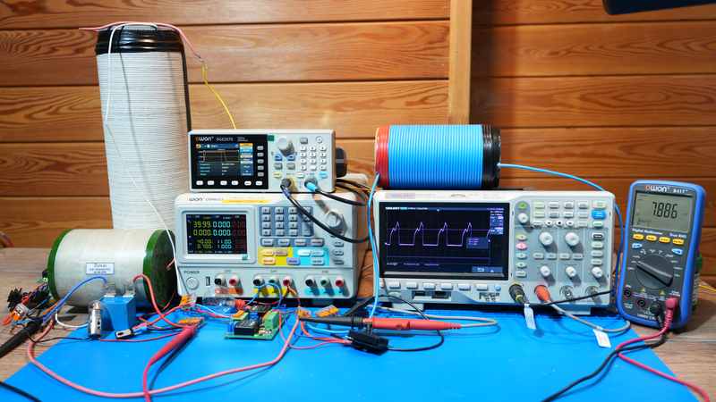 Электрическая схема генератора свободной энергии